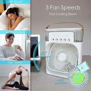 Portable Air Cooling Mist Fan