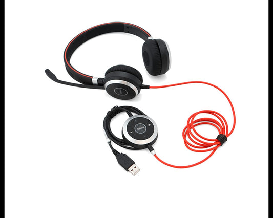 Jabra evolve 40 headset | First Copy ( 1 year warranty )