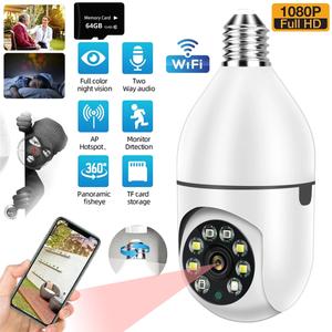 Wireless Security 360° Bulb Camera - Smart WiFi CCTV Camera